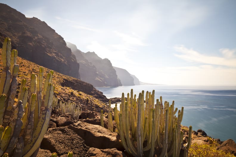 Küste im Punta de Teno, Teneriffa, Spanien