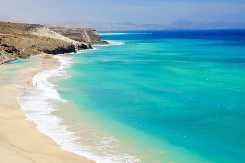 Butihondo Beach, Fuerteventura, Spanien