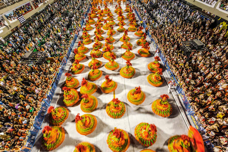 Karneval in Rio de Janeiro ©Antonino Bartuccio/HUBER IMAGES