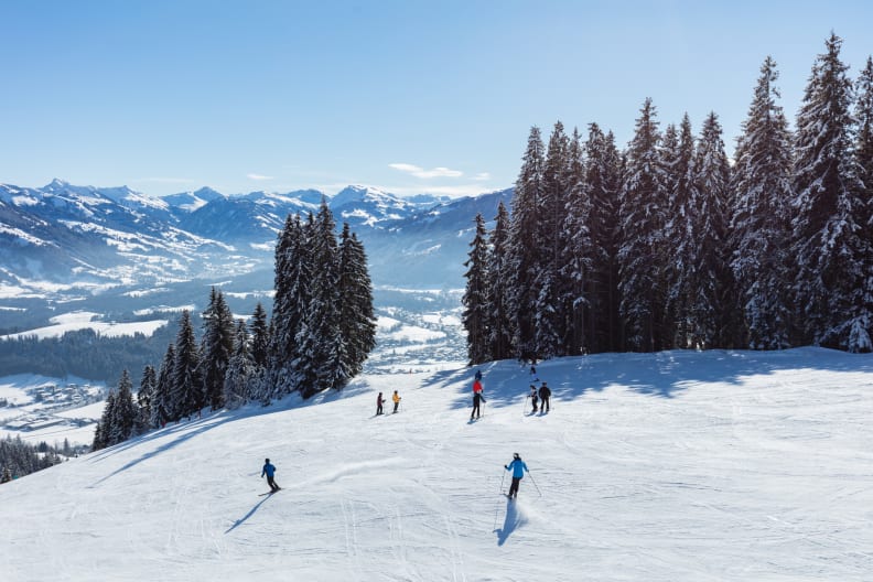 Skifahren, Südtirol © Christoph Wagner/Moment via Getty Images