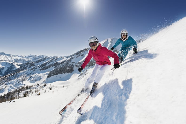 Skifahrer in Österreich © Westend61/Brand X Pictures via Getty Images