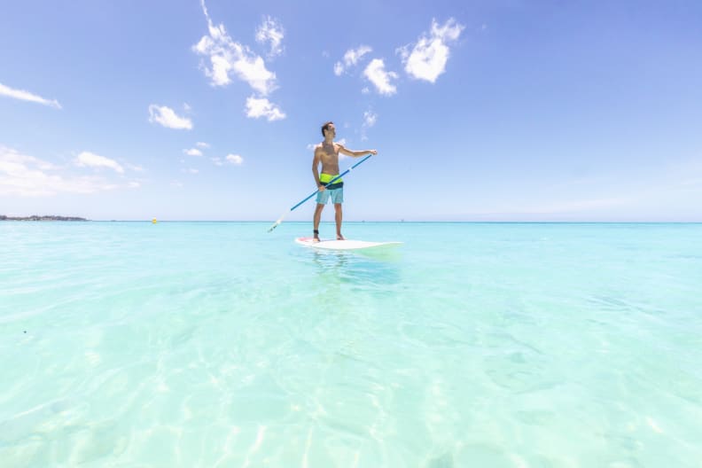 Stand-Up-Paddling, Mauritius © Malorny/Moment via Getty Images