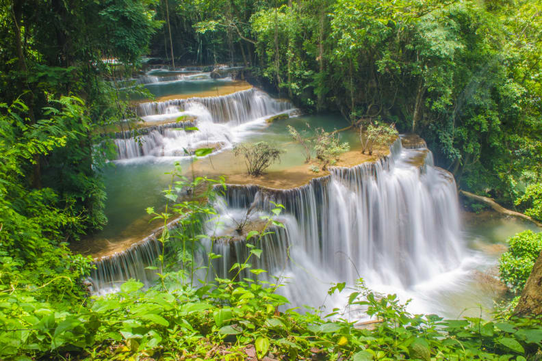 Wasserfall auf Mauritius © greenleaf123/iStock / Getty Images Plus via Getty Images