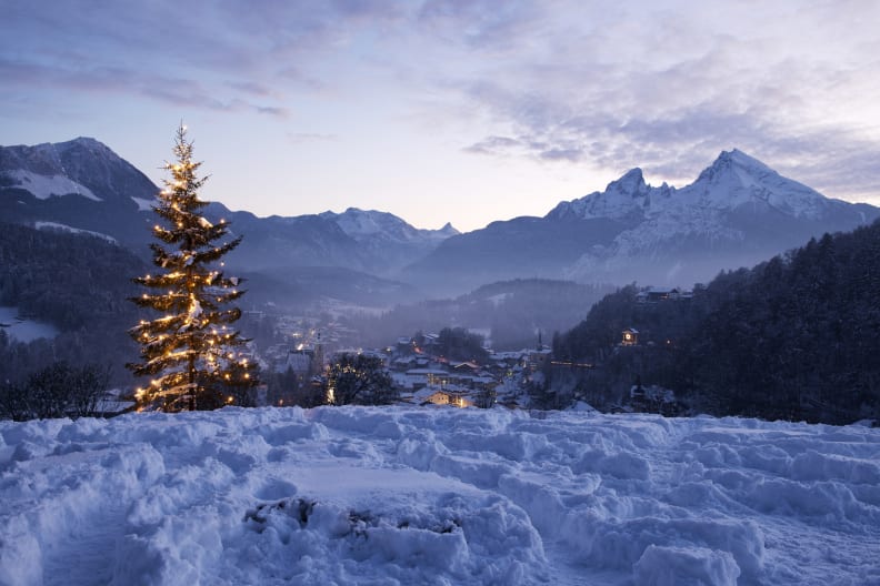Weihnachten in den Bergen © seewhatmitchseei/Stock / Getty Images Plus via Getty Images