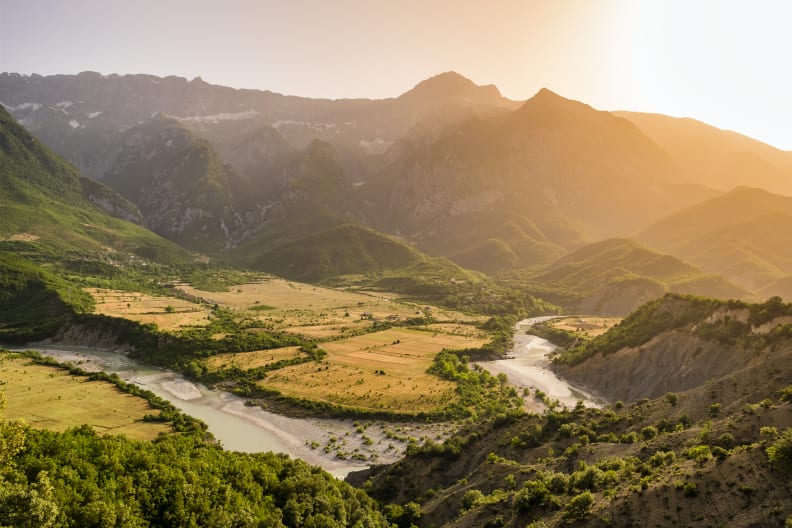 Vjosa Nationalpark, Albanien © Adobestock/Mazur Travel