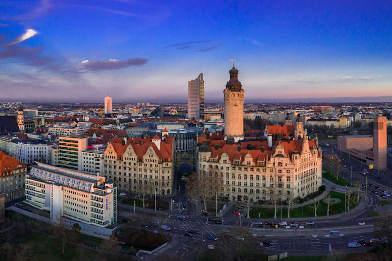 Panoramablick über Leipzig © stock.adobe.com - andre