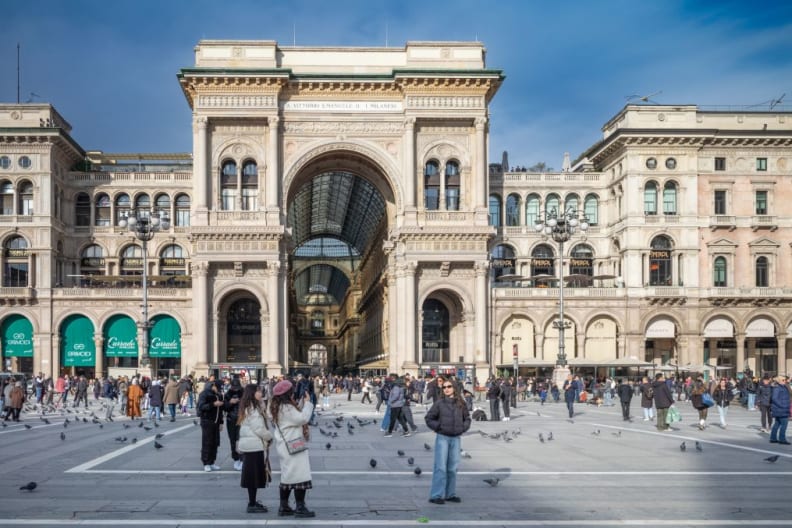 Piazza del Duomo, Mailand, Italien