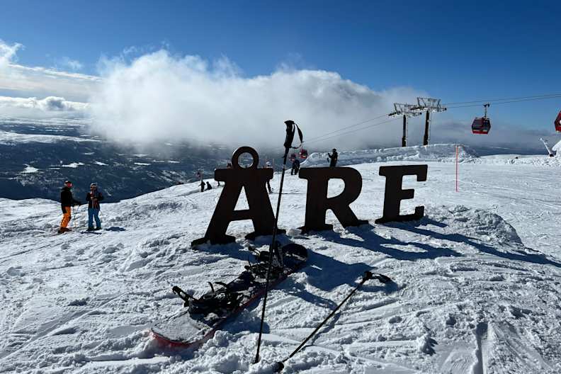 Ein hochgelegenes Skigebiet