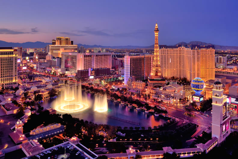 "The Strip" in der Spielermetropole Las Vegas © BrandUSA