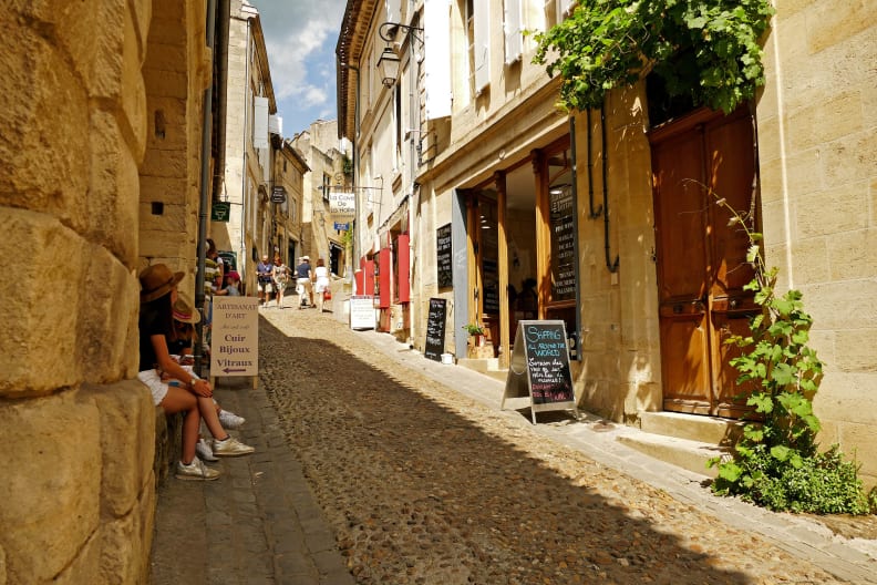 Spaziergang durch das Weinstädtchen St.Émilion