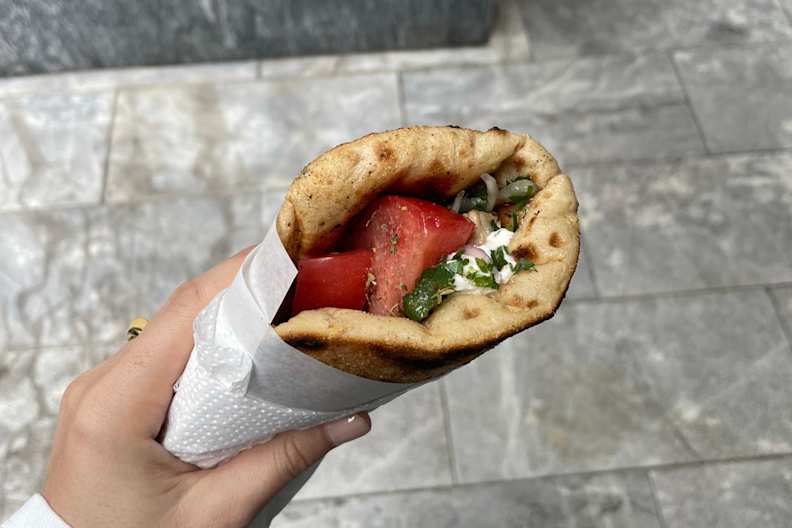 Souvlaki in Athen