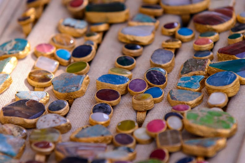 Antike Ringe auf Spanischem Markt