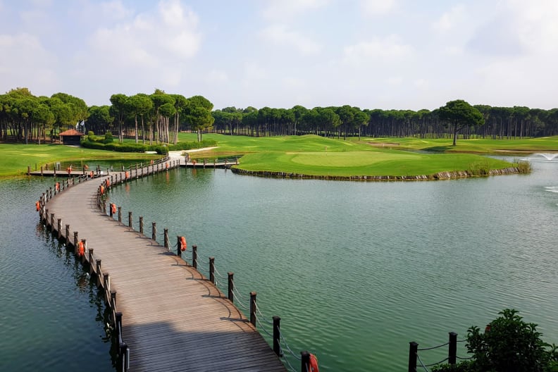 Golfplatz in Belek, Türkei