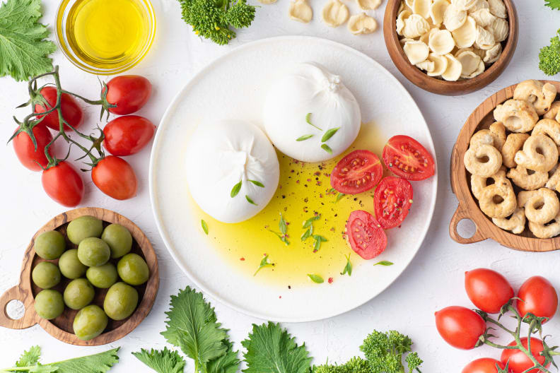 Italienische Spezialitäten wie Burrata und Orcchiette