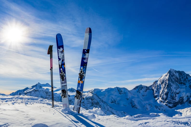Skiurlaub in den Bergen