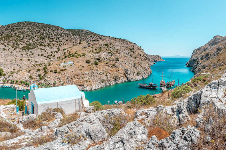 Tal von Vathy auf Kalymnos ©Tom & Ella – Greece Moments