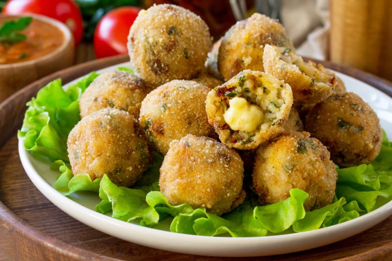 Arancini Reisbällchen, Sizilianisches Gericht