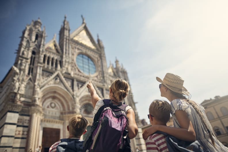 Familienurlaub mit Kindern in Italien