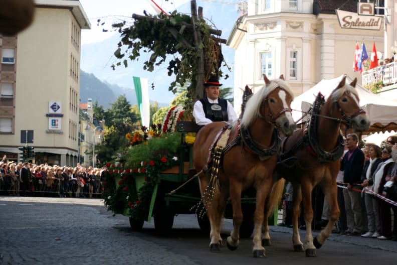 Meraner Straßenfeste, Südtirol, Italien