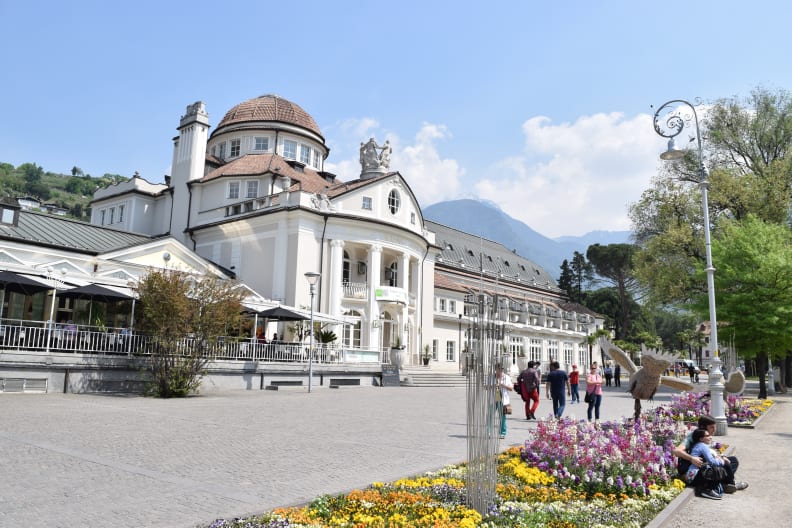 Therme in Meran, Südtirol, Italien