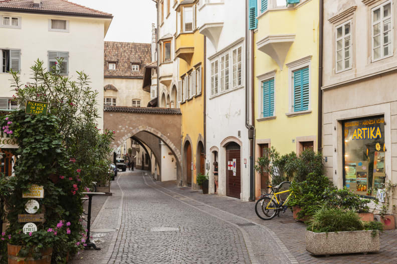 The old part of the city