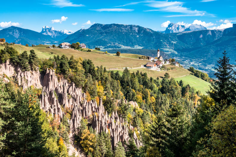 Erdpyramiden am Ritten, Bozen, Südtirol