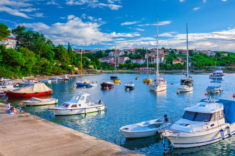 Hafen Krk, Kvarner Bucht
