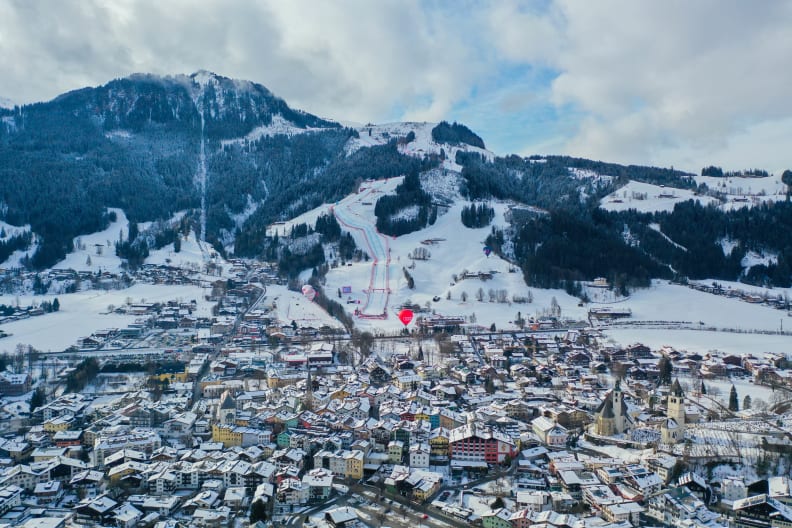 Hahnenkamm, Kitzbühl, Österreich