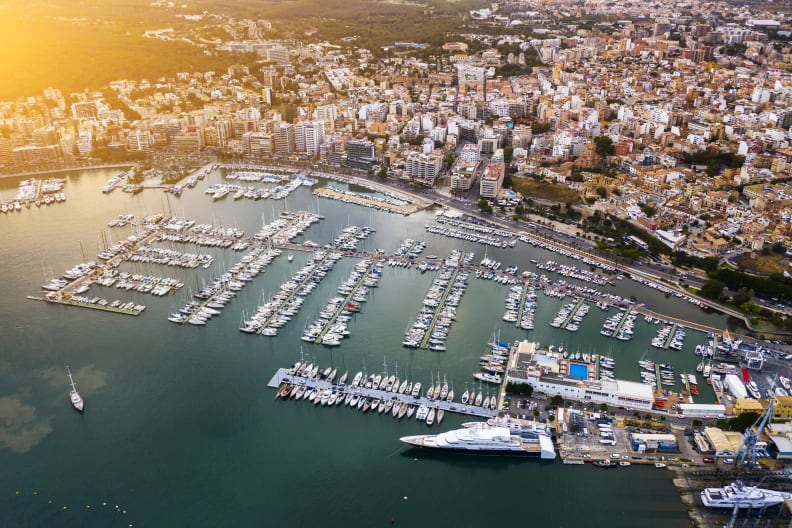 Hafen, Palma de Mallorca, Spanien