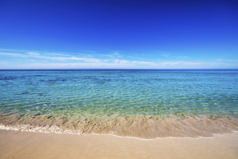 Strand Son Bou, Menorca, Spanien