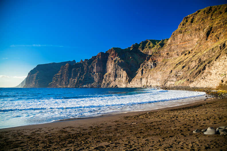 Playa de los Guíos, Teneriffa, Spanien