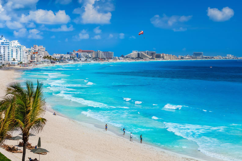 Strand Cancun, Mexiko