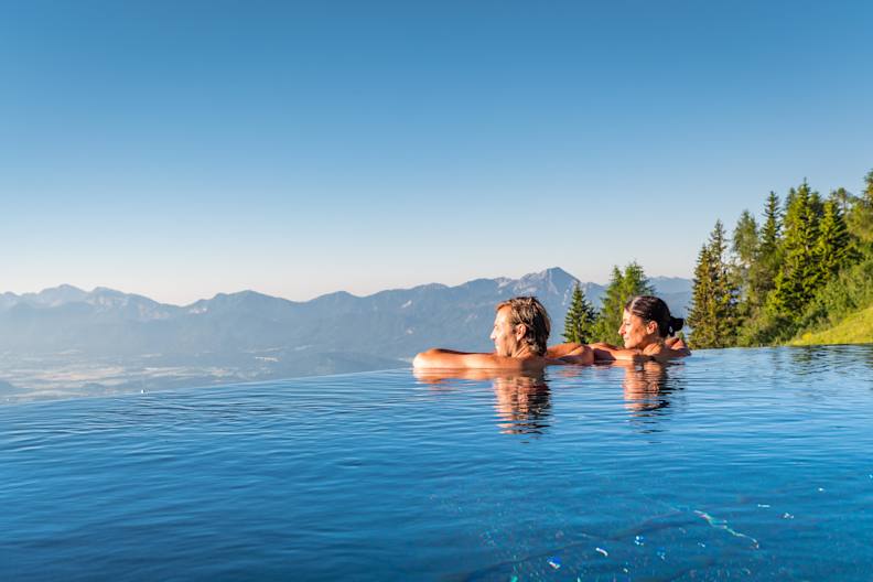 Pool  im Hotel Mountain Resort Feuerberg