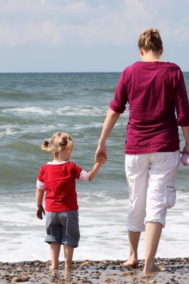 Eine Familie am Meer © MAK - stock.adobe.com