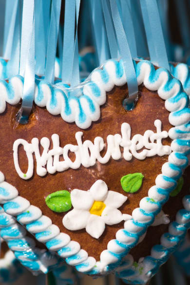 Lebkuchenherzen auf dem Oktoberfest, München © Bauer Alex - stock.adobe.com