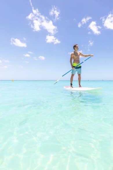 Stand-Up-Paddling, Mauritius © Malorny/Moment via Getty Images