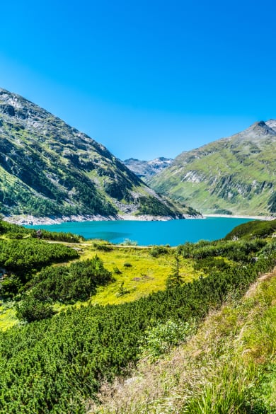 Wanderausflug am Kölnbreinspeichersee, Kärnten © Andy Ilmberger - stock.adobe.com