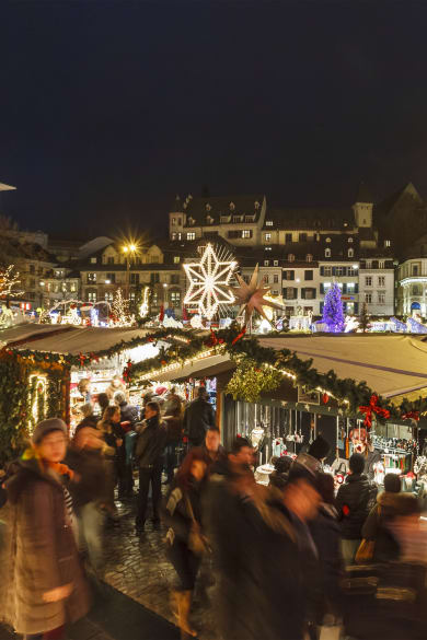 Weihnachten in Basel, Schweiz © iStock.com/Flavio Vallenari