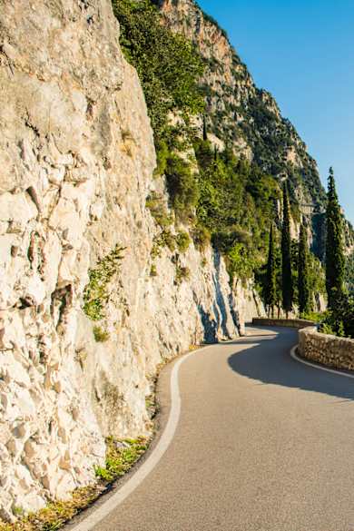 Die Strada della Forra am Gardasee, Italien