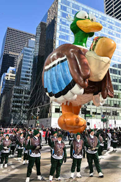 Die Thanksgiving Day Parade in New York City.
