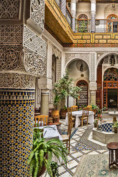 Ein Riad in Marokko © luisapuccini – stock.adobe.com