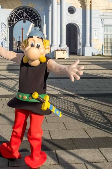 Der Belantis-Freizeitpark verwandelt sich in den "Asterix Park Deutschland". © imago images/Christian Grube/ARCHEOPIX/GRUBE
