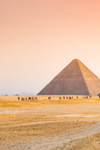 Auch 2026 gehören die Pyramiden von Gizeh zu den beliebtesten Sehenswürdigkeiten der Welt. © iStock via Getty/MaRabelo
