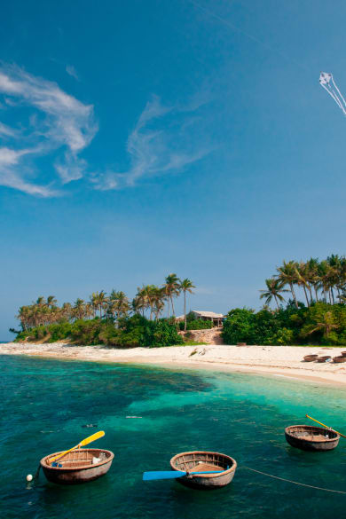 Strand auf der Insel Ly Son, Vietnam © HNH Images/Moment via Getty Images