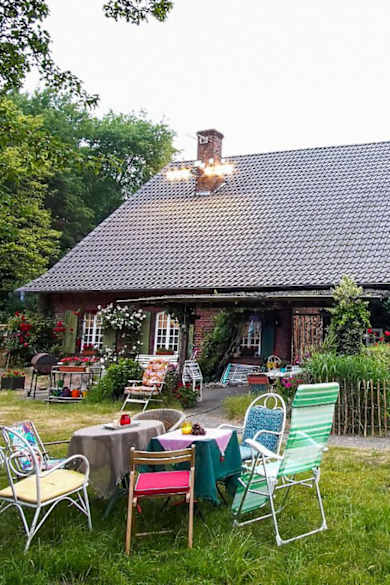 Bauernhof Barlo in Bocholt, Deutschland, Drehort der RTL-Show "Das Sommerhaus der Stars"