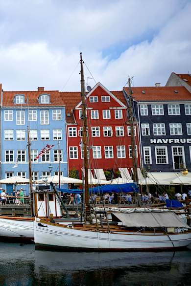 Der bunte Nyhavn in Kopenhagen