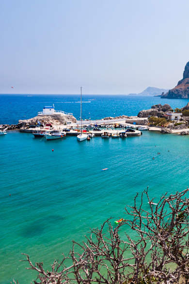 Kolymbia Strand, Rhodos, Griechenland