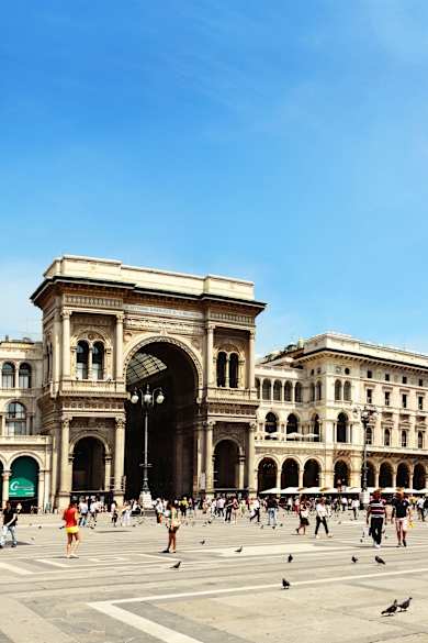 Cathedral of Milan Galleria Vittorio Emanuele II
