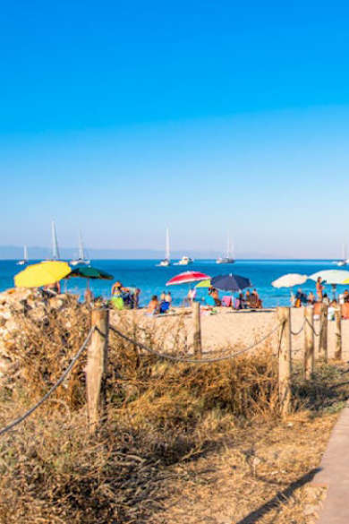 Spiaggia di Nora in Pula, Sardinien