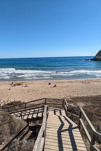 Playa Carolina in Andalusien, Spanien